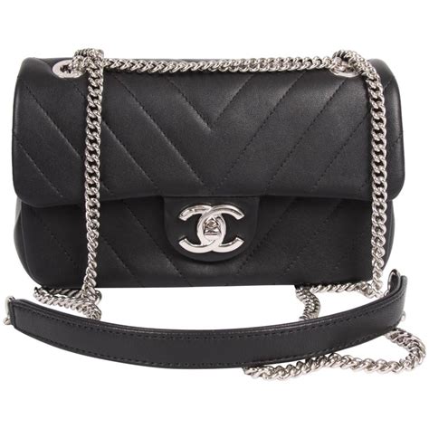 chanel chevron rectangular mini|Chanel mini flap bag.